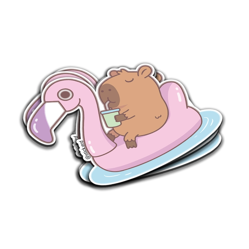 [HN5-8] Capibara Flamingo Chill