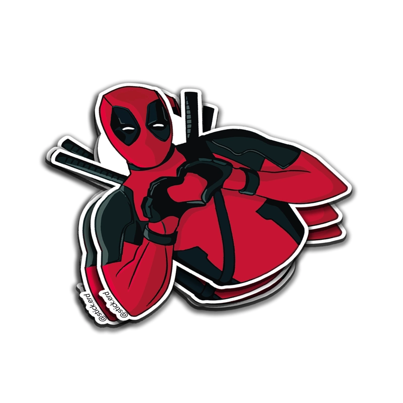 [J2H-10] Deadpool Corazón con Katanas