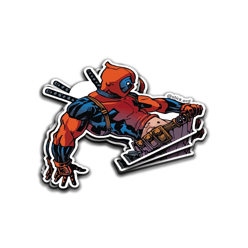 [J2H-5] Deadpool Patinador Extremo