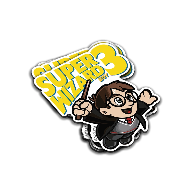 [J65-7] Súper Mago: Harry Potter Estilo Retro