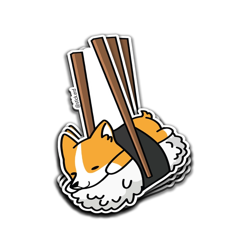 [KDU-4] Sushi Corgi: La Fusión Más Tierna