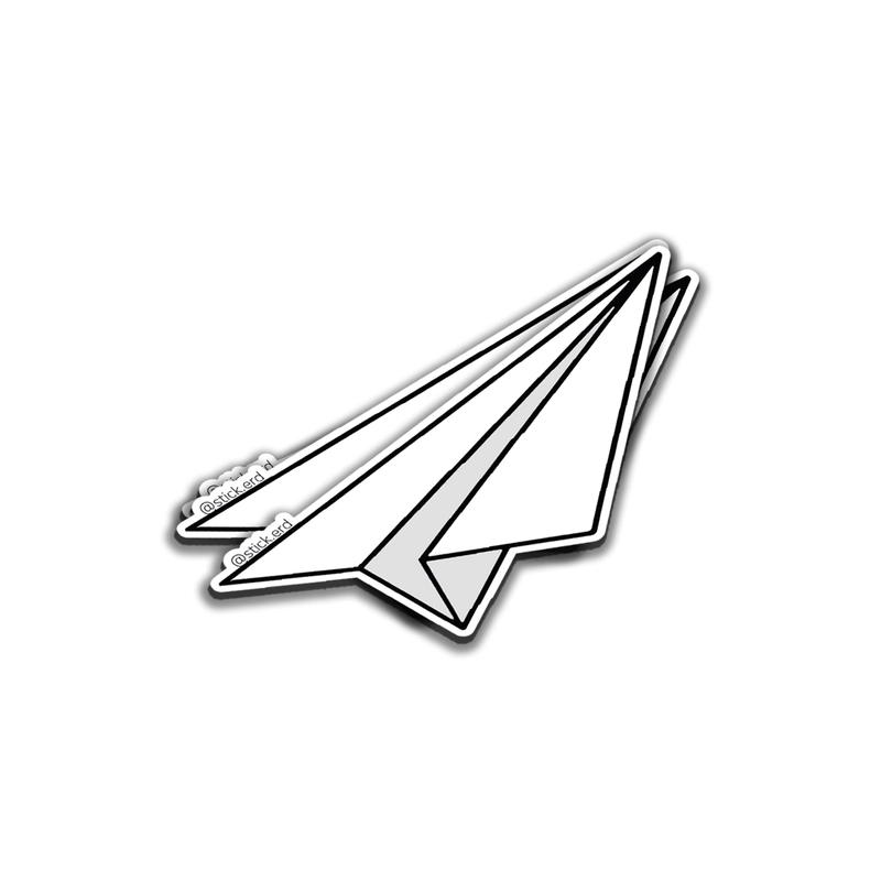 [KH2-12] Avión de Papel Minimalista