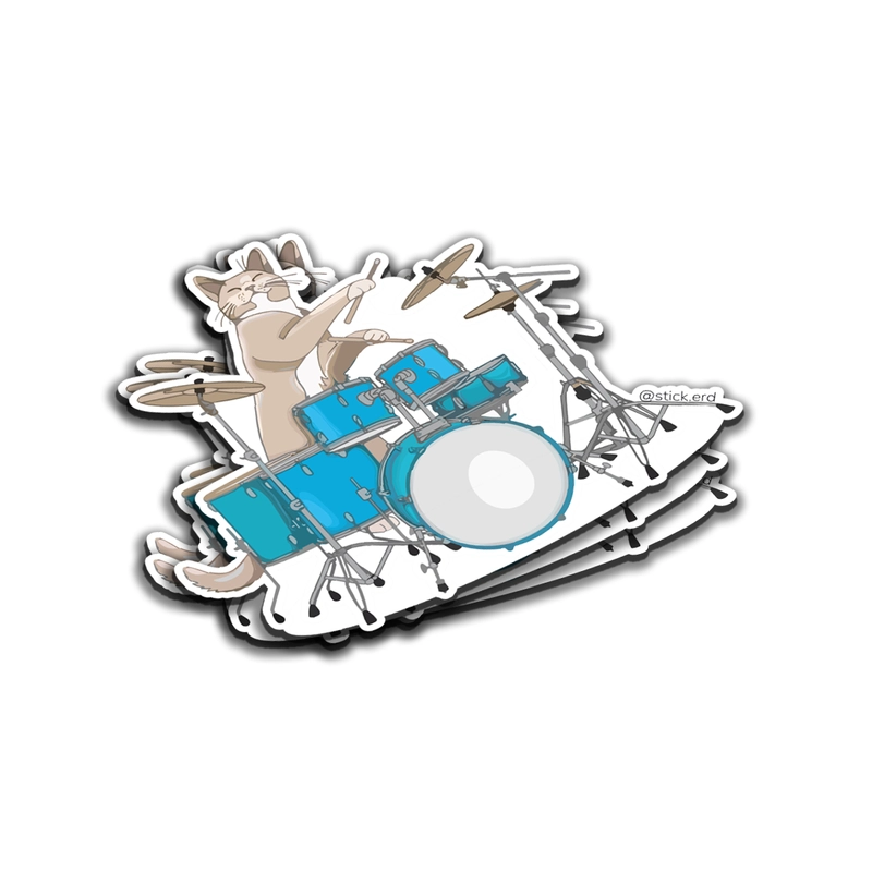 [KRP-1] Gato Baterista Estrella