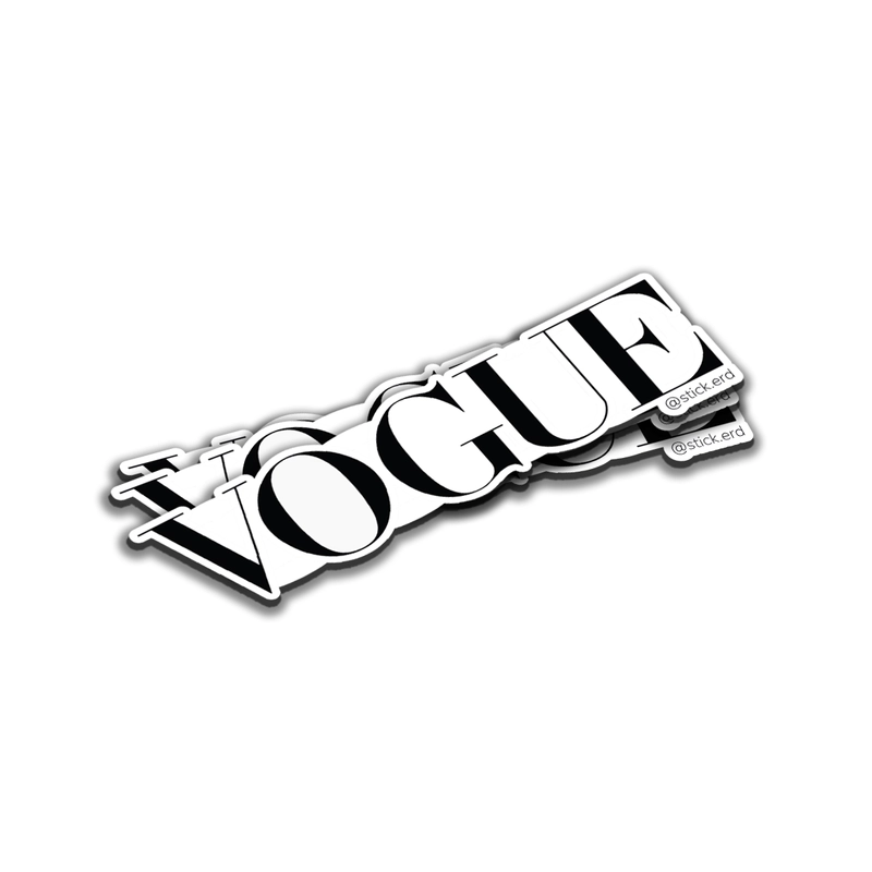 [LR8-2] Logo Vogue Minimalista