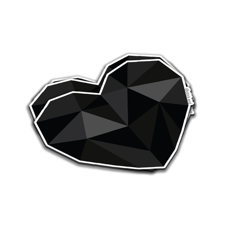 [LR8-9] Corazón Geométrico Oscuro