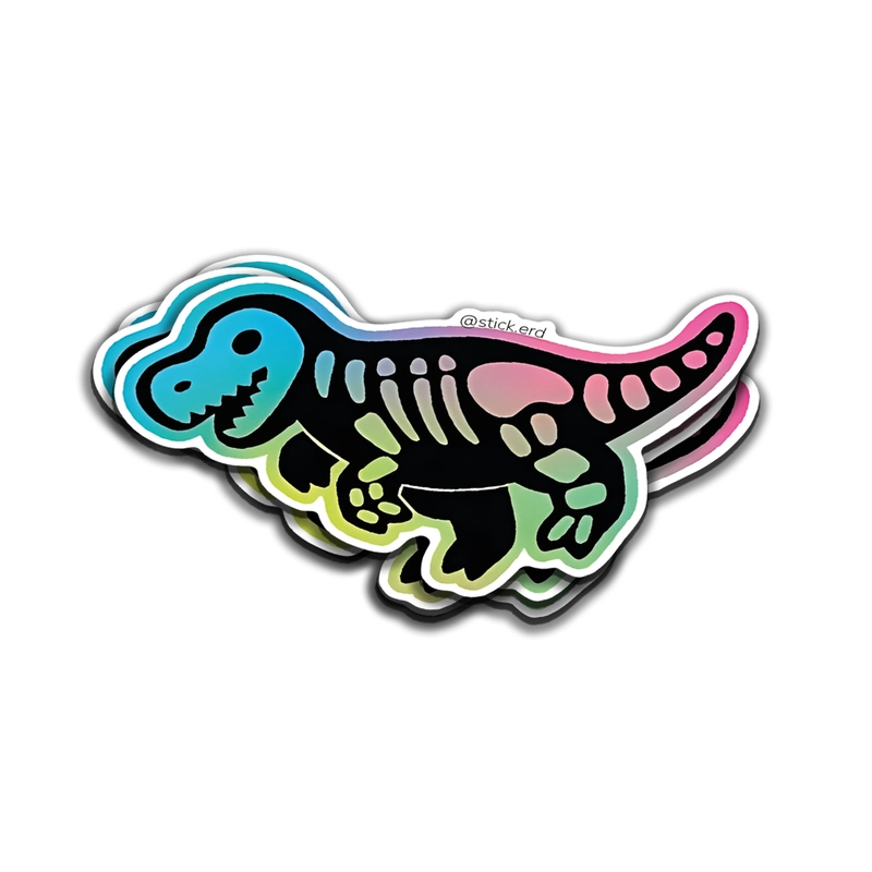 [MEC-10] T-Rex Esqueleto Holográfico