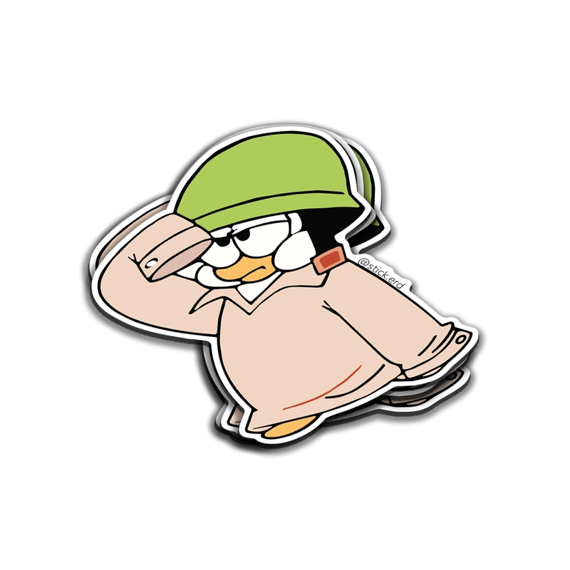 [MV8-6] Chilly Willy Militar Cómico
