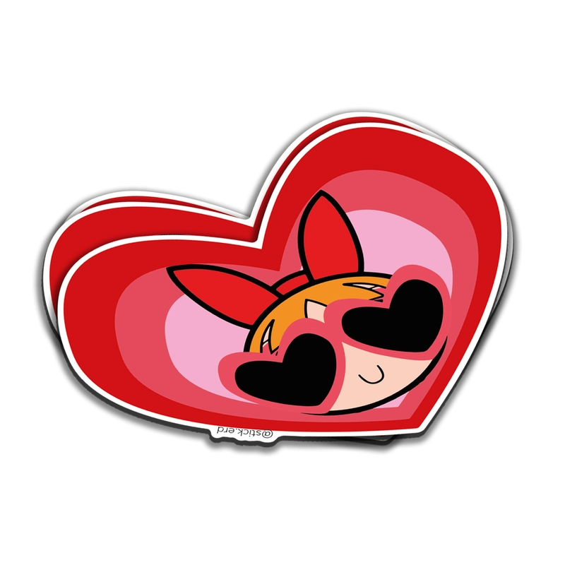 [O00-9] Bombón con Lentes de Corazón
