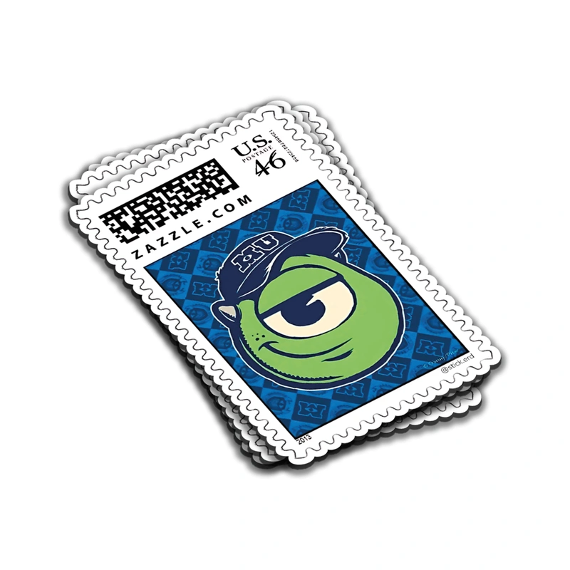 [O17-9] Mike Wazowski Sello Postal