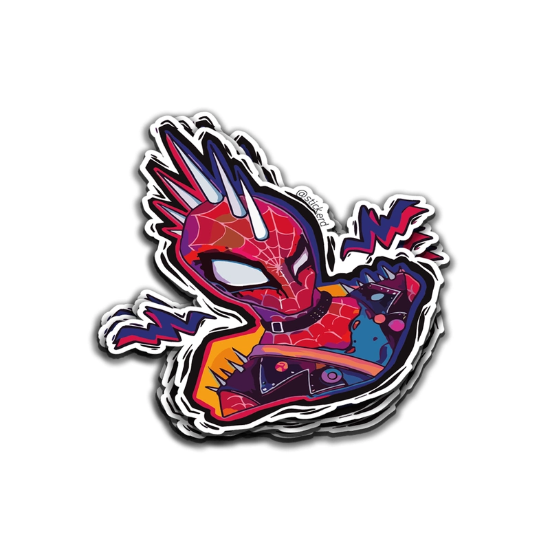 [P3U-10] Spider-Punk con Estilo Explosivo