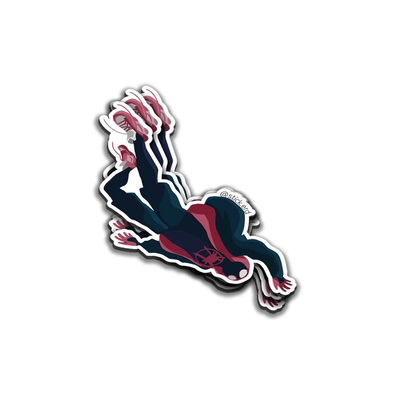 [P3U-12] Miles Morales Cayendo con Estilo