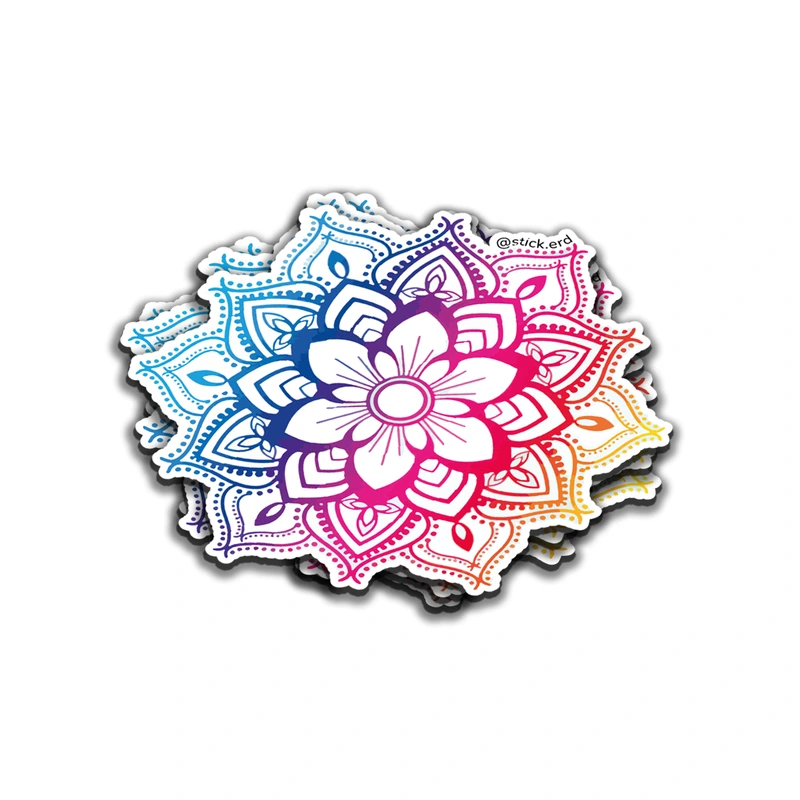 [P7H-2] Mandala de Colores Vibrantes