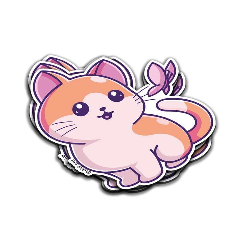 [PYK-9] Gatito Atrapando Mariposas