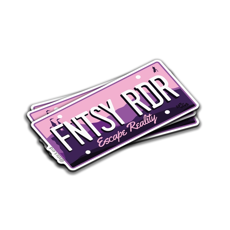[QIN-7] Placa "FNTSY RDR" Escapa la Realidad