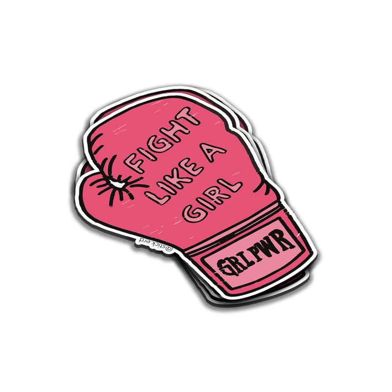 [QXQ-8] Guante de Boxeo "GRL PWR"