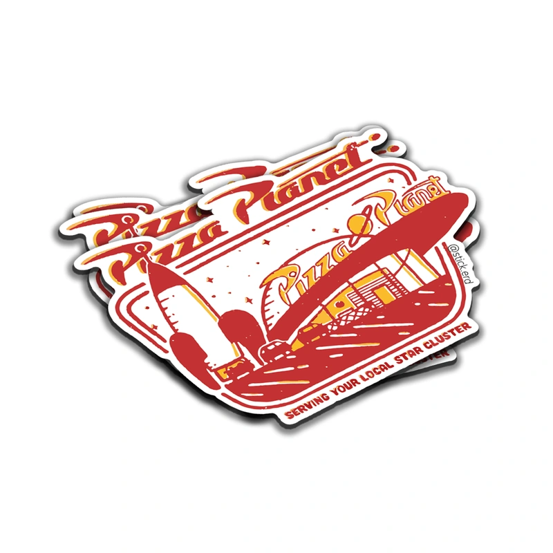 [RKW-9] Estilo Retro Pizza Planet