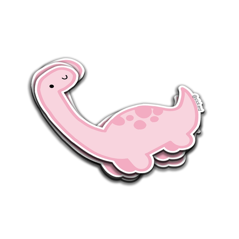 [SC3-2] Dino Cuello Largo Rosa