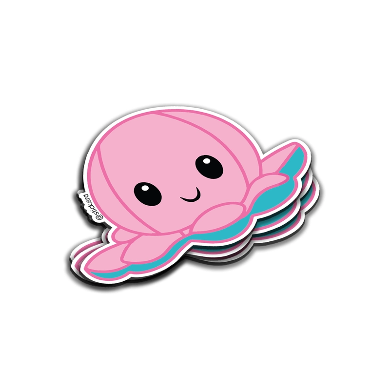 [SC3-5] Pulpo Kawaii Reversible