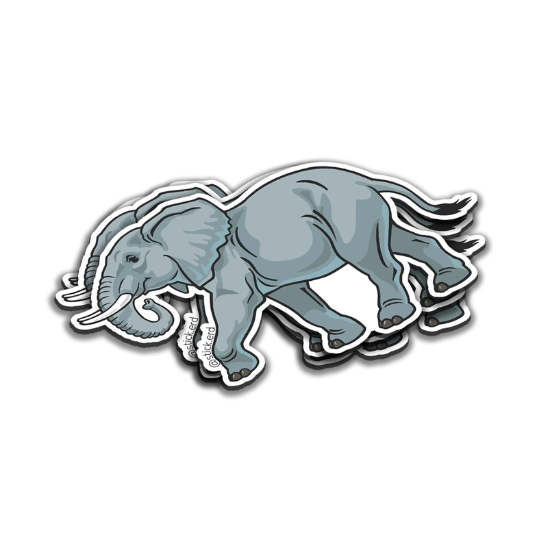 [SN8-11] Elefante Corriendo