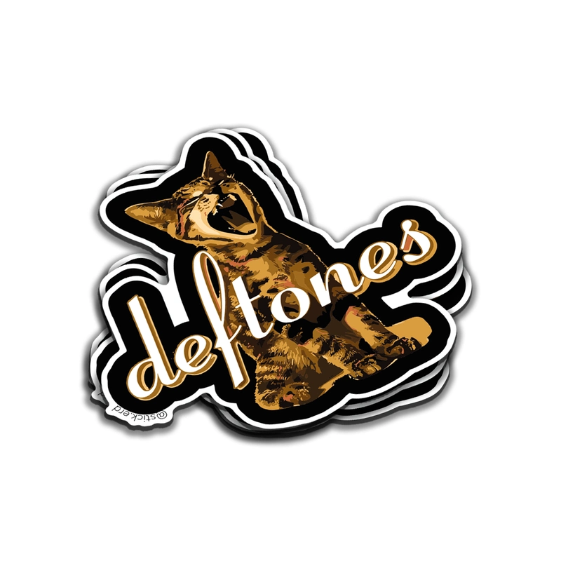 [T4M-11] Gato Deftones Rugiente