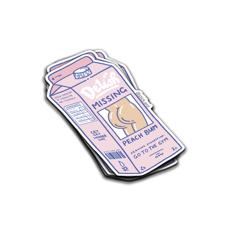 [UNR-7] Cartón de Leche "Peach Bum"