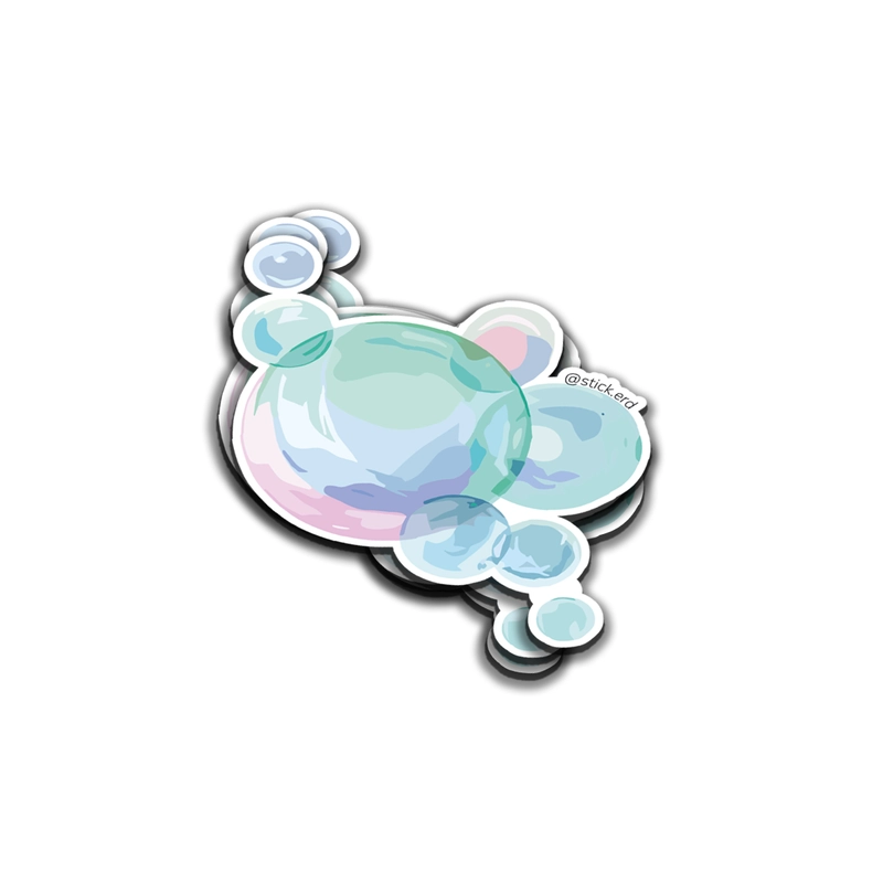 [V8R-10] Burbujas de Color Pastel