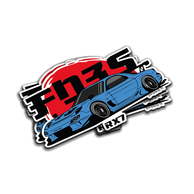 [VIR-7] RX7: JDM Azul Explosivo