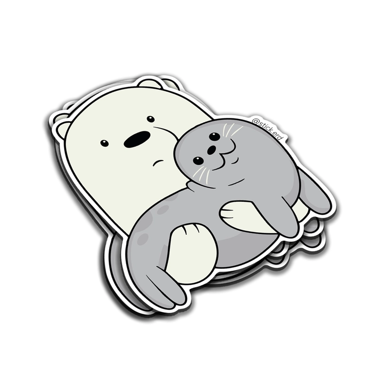 [YCS-6] Oso Polar Abraza Foca