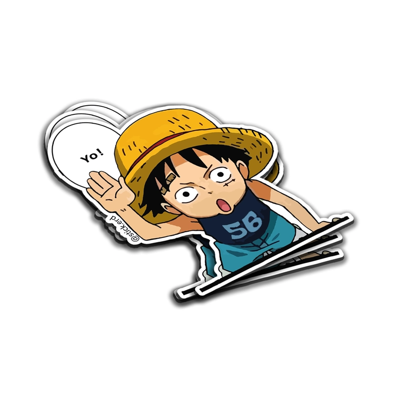 [ZU3-6] Mini Luffy Sorprendido