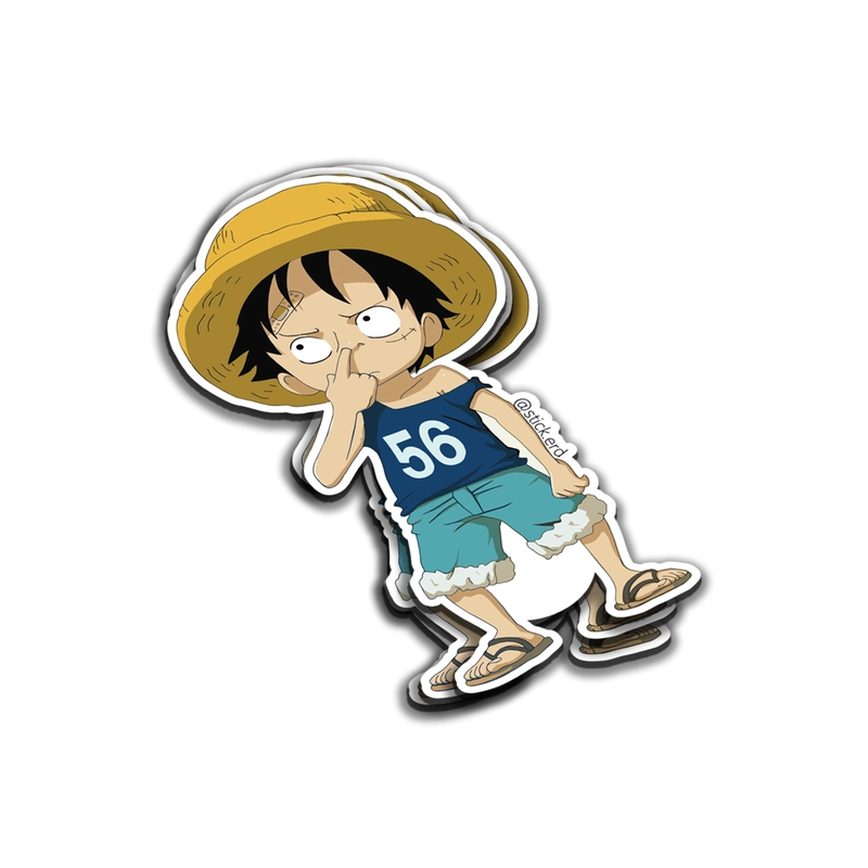 [ZU3-9] Mini Luffy Nervioso